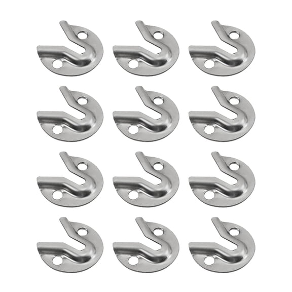 12pcs Easy Installation Flush Concealed Mount Bracket Headboard Wall Fixings Large Flush Mount Brackets