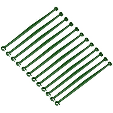 12pcs Expandable Trellis Connectors Plastic Connecting Rod Brackets Gardening Supplies for Any Plant Stakes