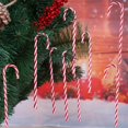 12pcs Faux Candy Cane Red White Candy Canes Candy Cane Christmas