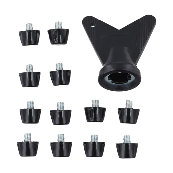 12pcs Football Boot Studs Spikes Stable Non-Slip For Rugby Shoes Hiking Shoes