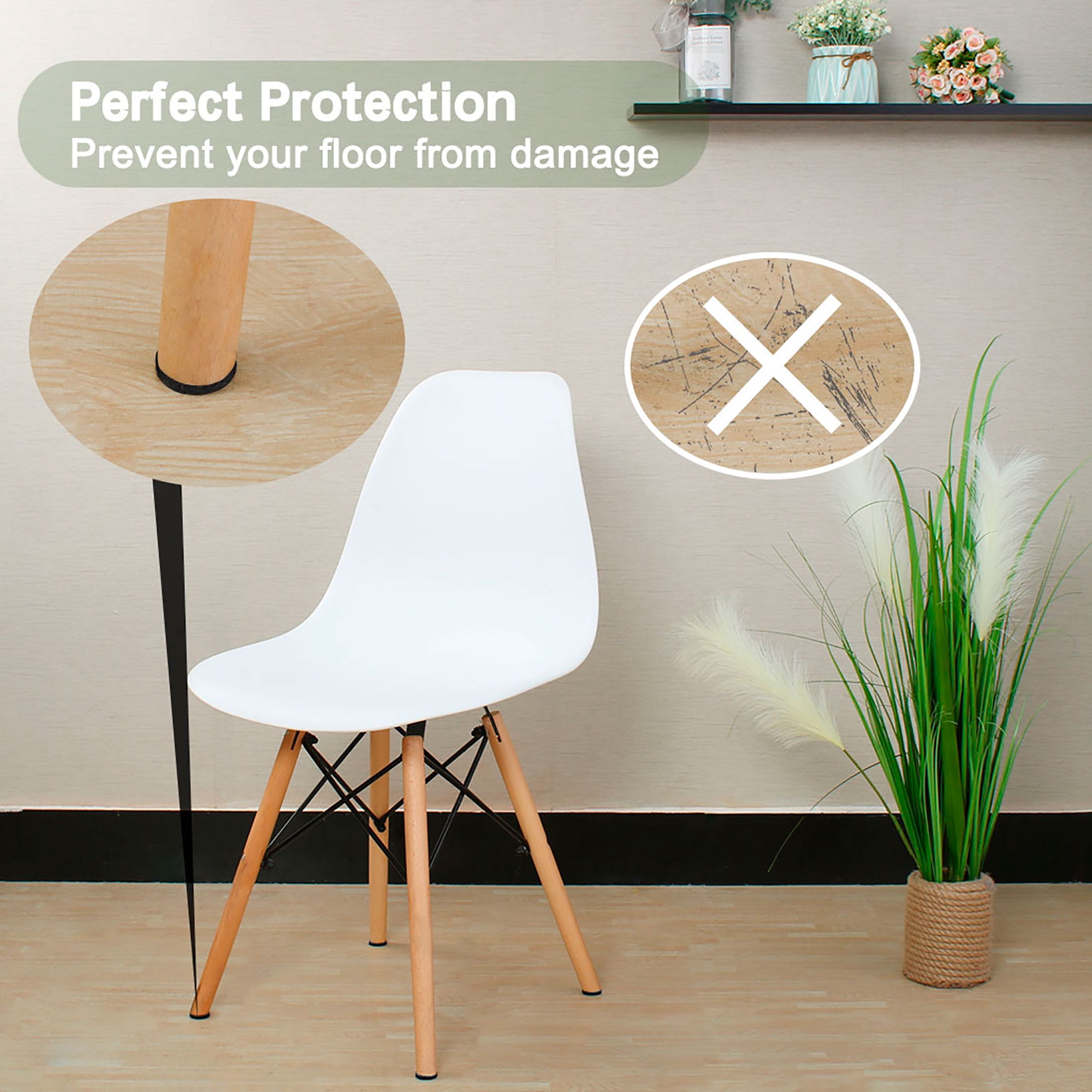 Felt cups for chair legs hot sale