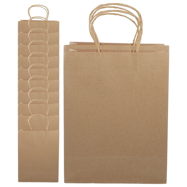 Raindrops 12pcs Gift Bags Gift Packing Bags Personalized Gift Bag Handled Kraft Paper Bags Size 35X21X0.5CM Other