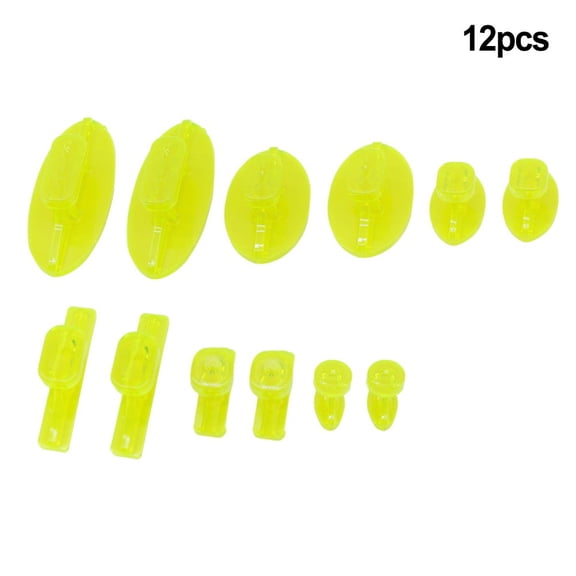 12pcs Glue Tabs Dent Removal Tools Auto Paintless Dent Repair Maintenance Tool