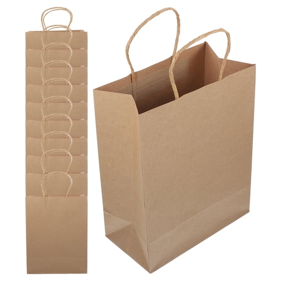 12pcs Handled Gift Wrapping Bags Gift Packing Bags Packaging Bags Party Gift Bags