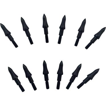 12-Pack 7.5 Or 15-inch Carbon Archery Bolts – Screw-in Tips, Orange Vanes, Hunting Arrows