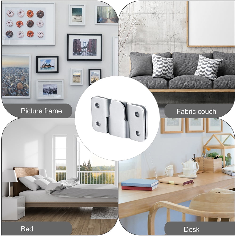 12pcs Interlocking Photo Frame Hook Stainless Steel Interlocking Photo