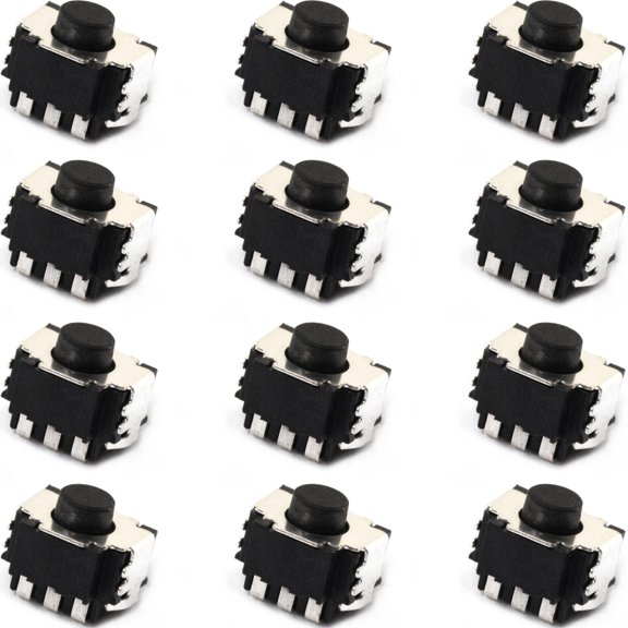 12pcs L R Tactile Bumper Micro Switch Button for Switch Joy-Con Controller