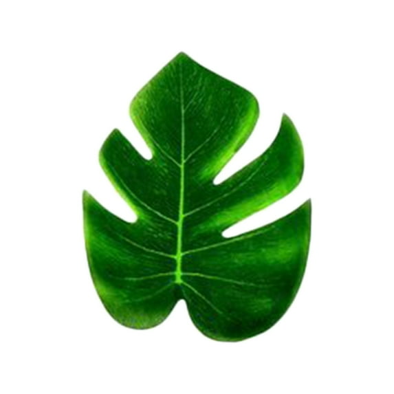 12pcs Large Artificial Tropical Palm Leaves, Party Jungle Beach Theme Party Birthday Table and Wall Decorations Arts & Crafts, Prom, Events, Weddings Party Supplies