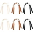 thumbnail image 1 of 12pcs Leather Bag Straps 3 Colors PU Leather Purse Handles with Holes 14.9 Inch Shoulder Bag Strap Handbag Handle, 1 of 6