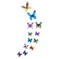 12pcs Luminous Butterfly Design Decal Art Wall Stickers Room Home Decor