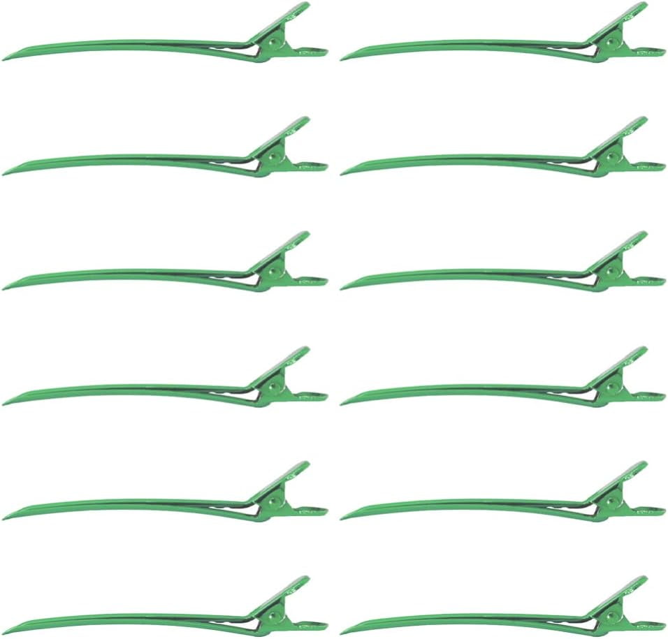 12pcs Metal Duck Bill Hair Clips for Styling Sectioning, Styling