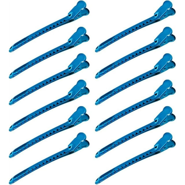 12pcs Metal Duck Bill Hair Clips for Styling Sectioning, Styling