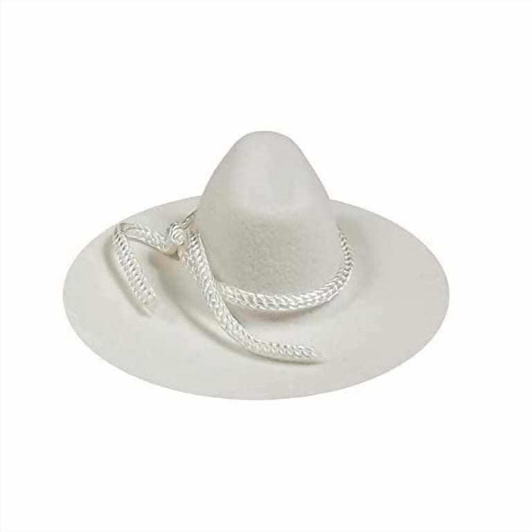 12pcs Mini Cowboy Hat Western Wedding Favors Decoration