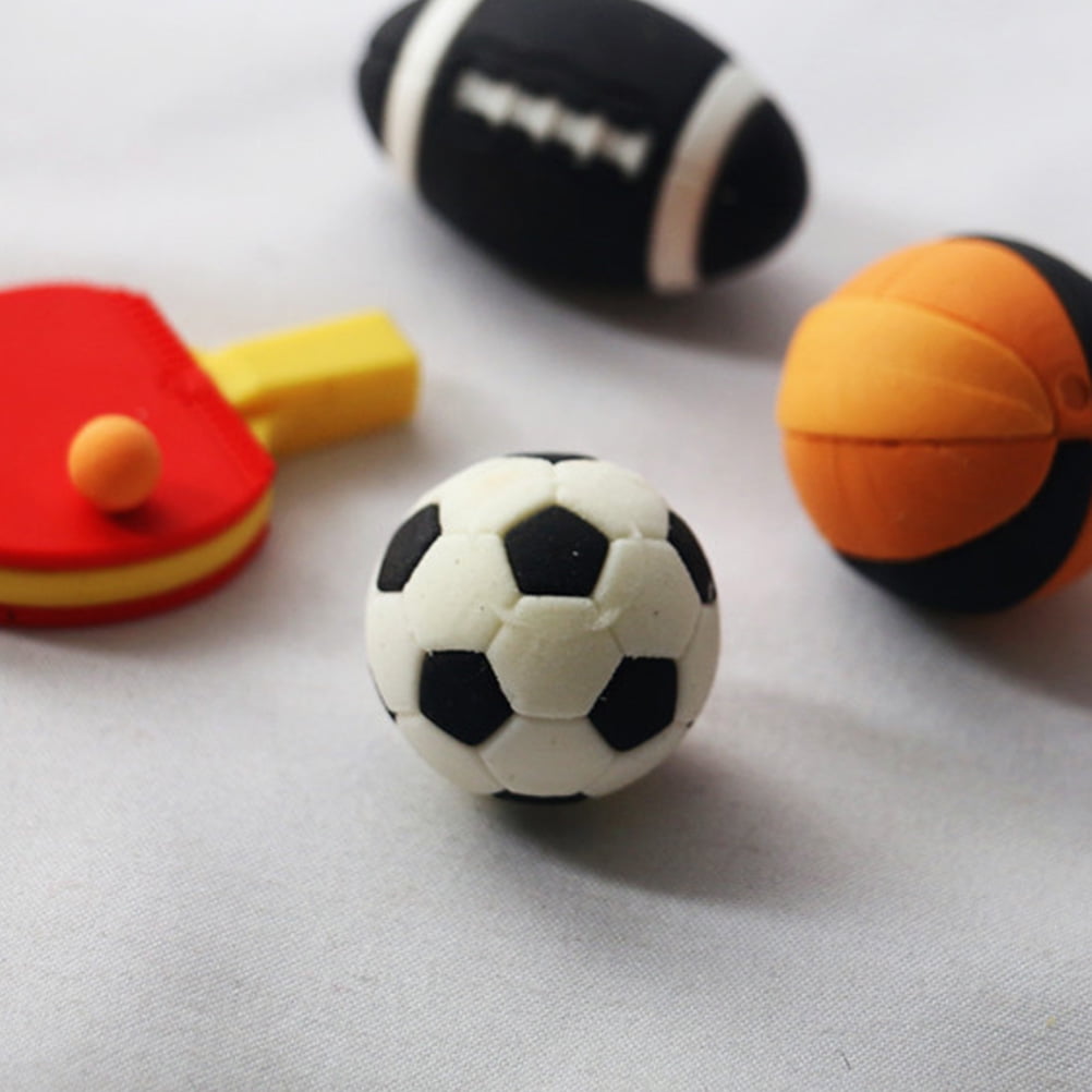 12pcs Mini Soccer Balls Dollhouse Soccer Balls Miniature Sports Balls
