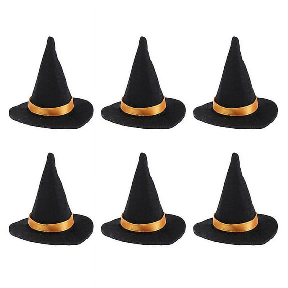 12pcs Mini Witch Hats