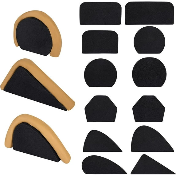 12pcs Mug Handle Molds, Various Sizes and Shapes Pottery Mug Handle Molds for Clay Small Mug Handle Forms for Clay Mug Handle Making Tool for Clay