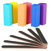 12pcs Nail Files and Buffers, EEEkit Professional Manicure Tools, Nail Buffer Blocks and 100/180 Grit Emery Boards