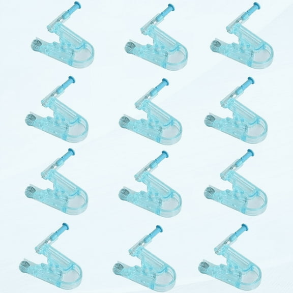 12pcs Painless Ear Piercing Gun Disposable Safety Asepsis Piercing Tool Kit with Ear Studs