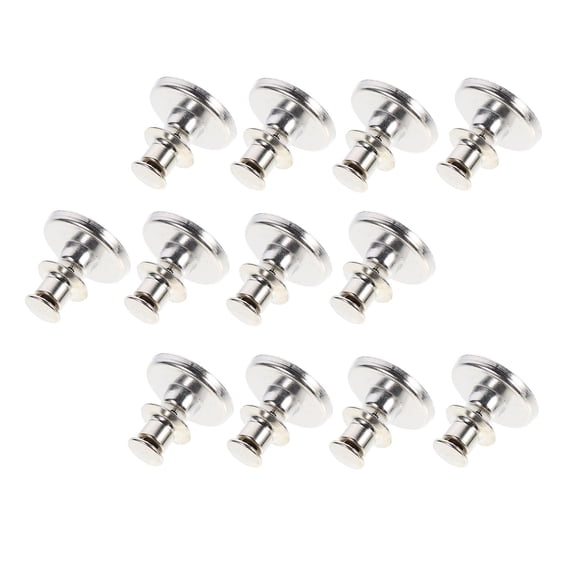 12pcs Pants Replacement Buttons Adjustable Jeans Metal Buttons Jeans Accessories