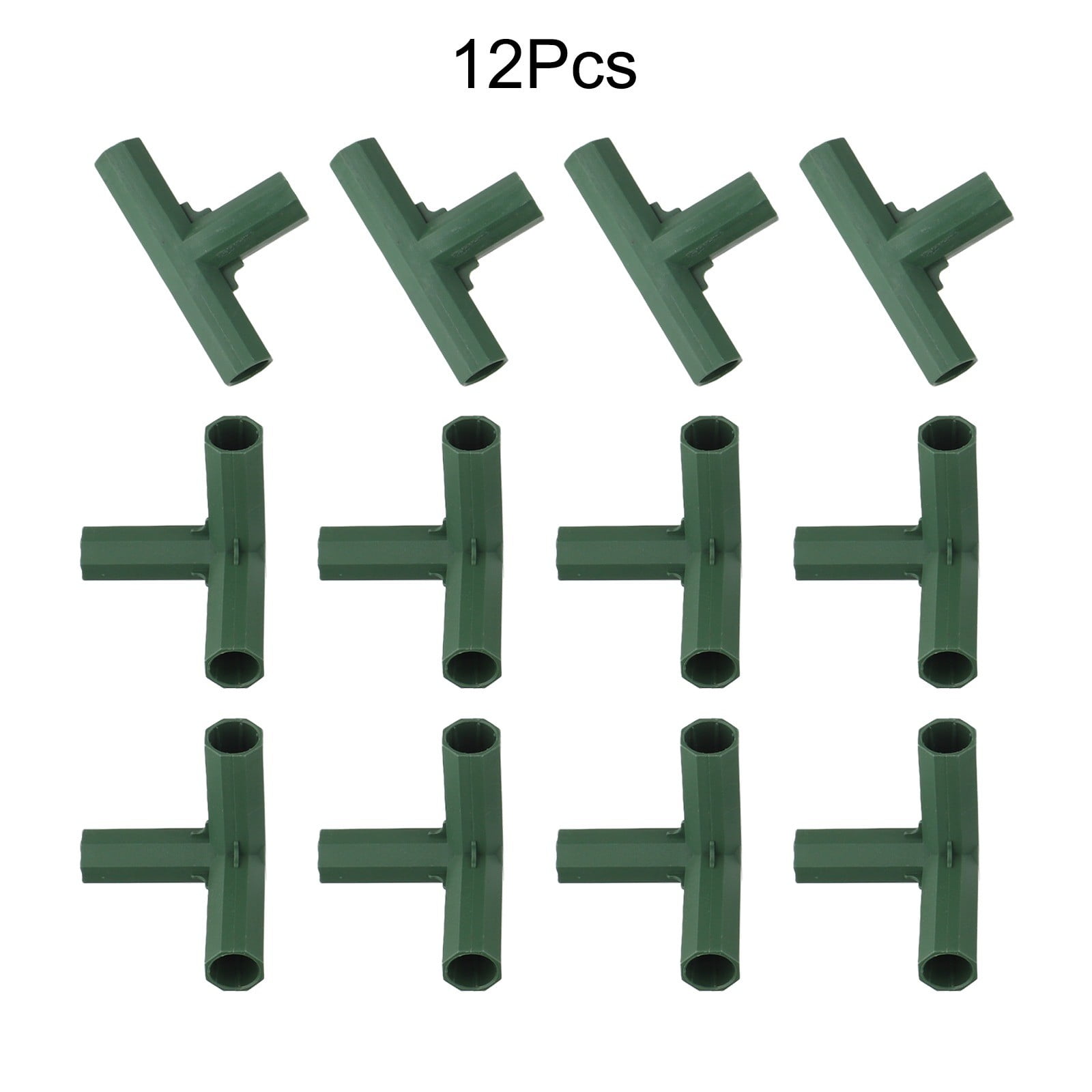 12pcs Pipe Connectors For Building Greenhouse Frame Furniture ...