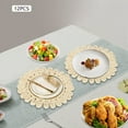 thumbnail image 1 of 12pcs Placemats Woven Rattan Table Mats Set for Restaurant Dining Table Non-Slip, 1 of 14