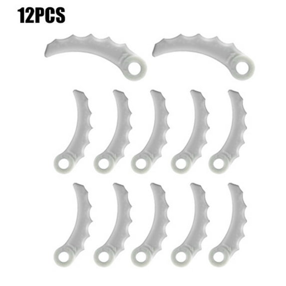 12pcs Plastic Blades Replacement For Makita Knives DUR190UZX3 DUR191LZX3 DUR369AZ Trimmer Mower Garden Power Tool Accessories