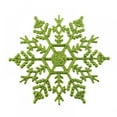 thumbnail image 1 of 12pcs Plastic Snowflake Ornaments Christmas Winter Decorations, Hanging Snowflake Decorations for Winter Wonderland Christmas Tree, 1 of 6