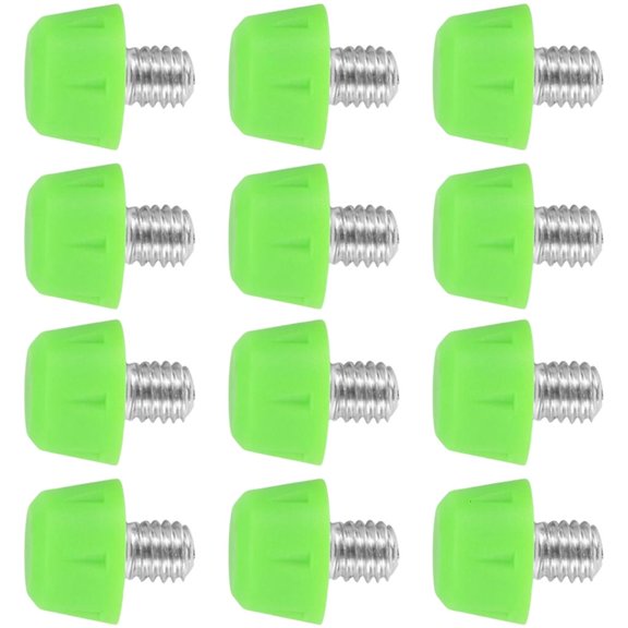 12pcs Plastic Threaded Soccer Cleat Studs Football Shoe Replacement Spikes