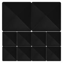 12pcs Pyramid Post Caps Fence Posts Toppers Outdoor Protective Fence Pole Top Covers Fence Post Cap Guards End For Fence Post