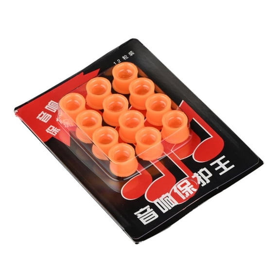 12pcs RCA Dust Caps RCA Female Protector Wear-Resistant Cap Dust Proof Cover