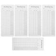 thumbnail image 1 of CIMAXIC 12Pcs Reading Log Bookmark White Paper Book Tracker for Student and Teacher Use, 1 of 7