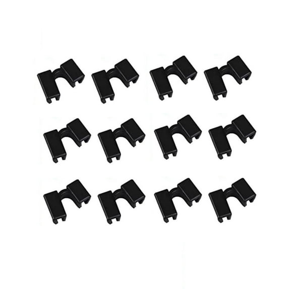 12pcs Reusable Chopstick Training Helper with 12 Colorful Interchangeable Tips - Beginner-Friendly Chopstick Exercise Tools for Practice and Skill Development - Black