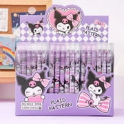 12pcs Sanrio Kawaii Neutral Pens Cinnamoroll Hello kitty Melody Gel Pen Quick Drying Rollerball Pen School Supplies Stationery
