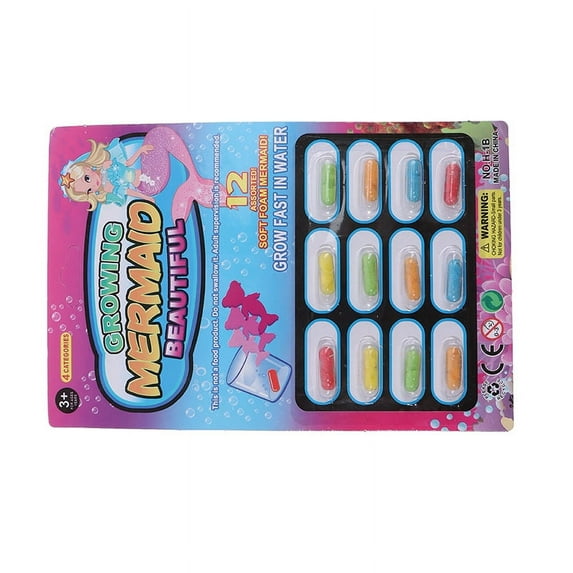 12pcs/Set cartoon dinosaur Toys Bath Toy Grow capsule 1 set New Magic Soft
