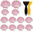thumbnail image 1 of 12pcs Shell-shaped Non-slip Bathtub Stickers Smooth Surfaces for Tub Stairs Kitchen, 1 of 6