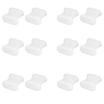 12pcs Silicone Gel Toe Separators No Loop Corrector Pads Toe Rub Foot Care