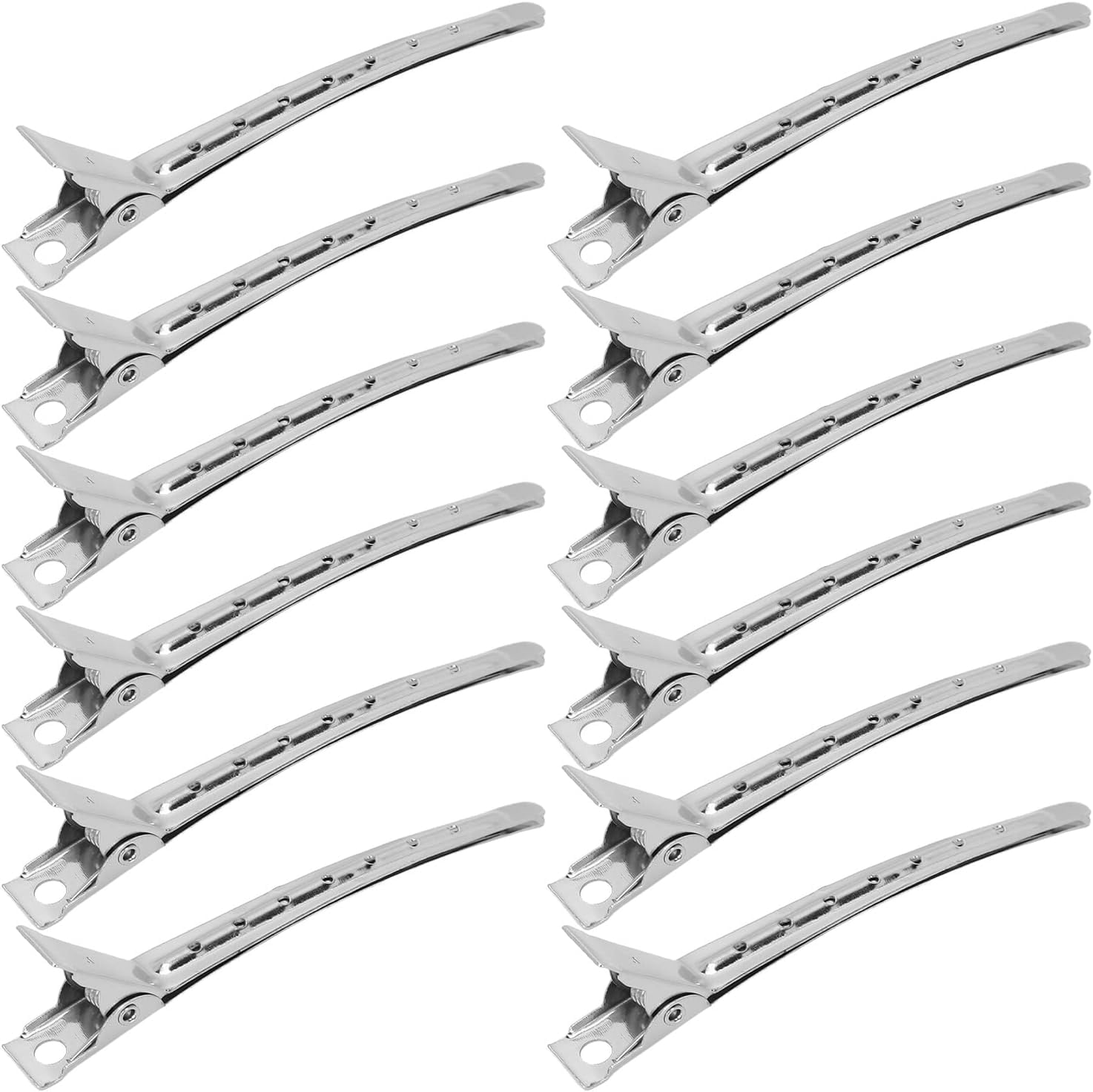 12pcs Stainless Steel Duckbill Clip, Portable Duckbill Hair Clip, Hair ...