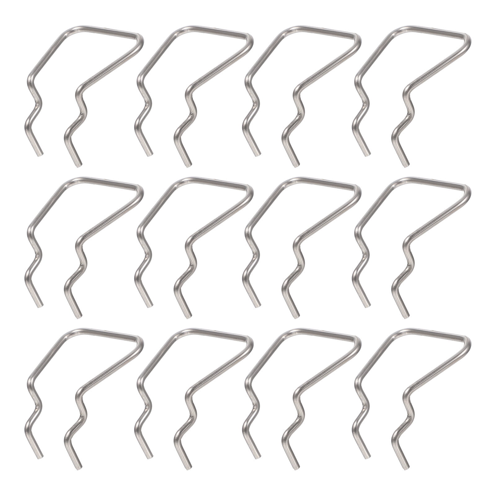 12pcs Stainless Steel Pegboard Plier Holders Double Loop Board Hook