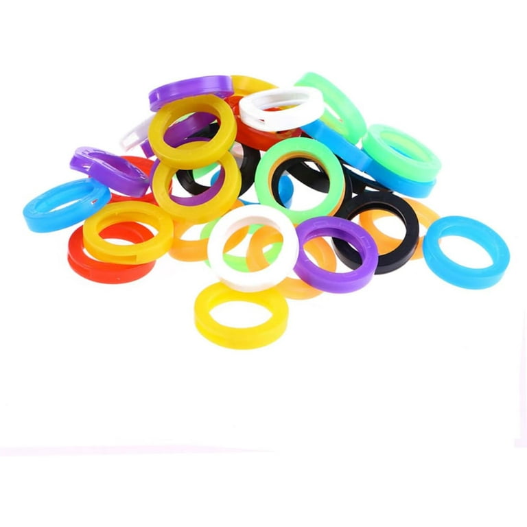 Color coded key rings discount