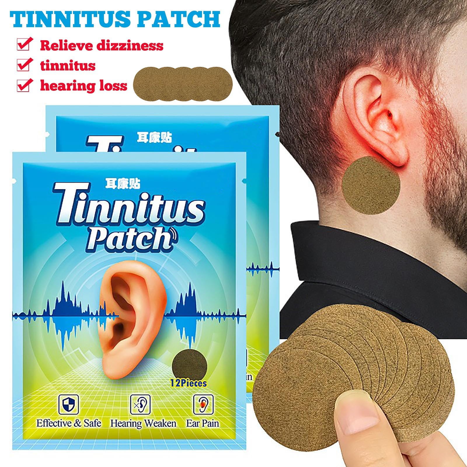 12pcs Tinnitus Relief Supplement Tinnitus Relief for Ringing Ears