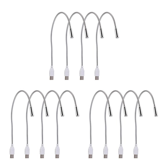 Foxnovo USB Keyboard Light Foldable LED Lamp for Office and Home Use