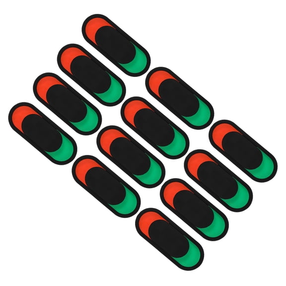 DEEPCRAFF 12Pcs Do Not Disturb Office Door Signs Black Privacy Slider for Conference Room