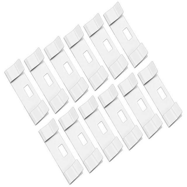 12pcs Vertical Blind Vane Saver Repair Tabs for Fixing Vertical Window Shades Slats Replacements
