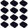 thumbnail image 1 of 12pcs Watch Pillow Velvet Bracelet Pillows Watch Display Pillow Black Bangle Cushions Jewelry Display Stand Covered, 1 of 9