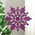 thumbnail image 1 of 12pcs Winter Snowflake Decorations, Snowflakes Hanging Ornaments on String for Christmas Tree Decor,Winter Wonderland,Ceiling Streamers,Window Accessories,Birthday,New Year Party Decor Craft, 1 of 9