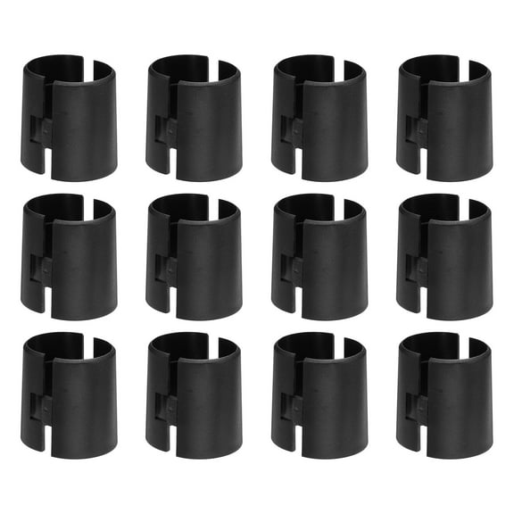 12pcs Wire Shelf Clips 1-1/2"(38mm) ABS Plastic Shelf Lock Clips ABS Plastic Shelf Lock Clips
