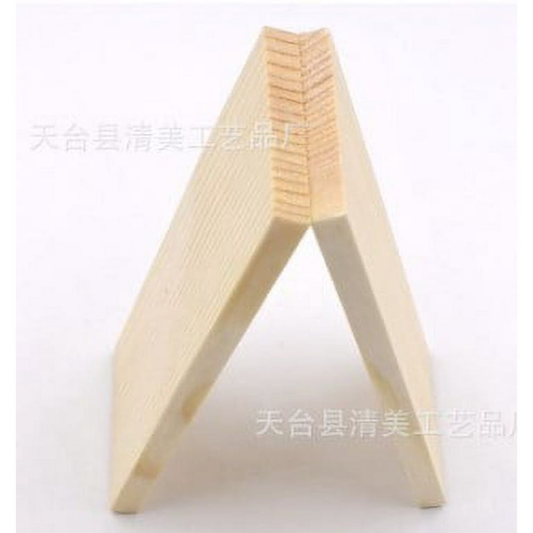 12pcs Wood Rectangle Board Unfinished Wood Boards Wood Planks for