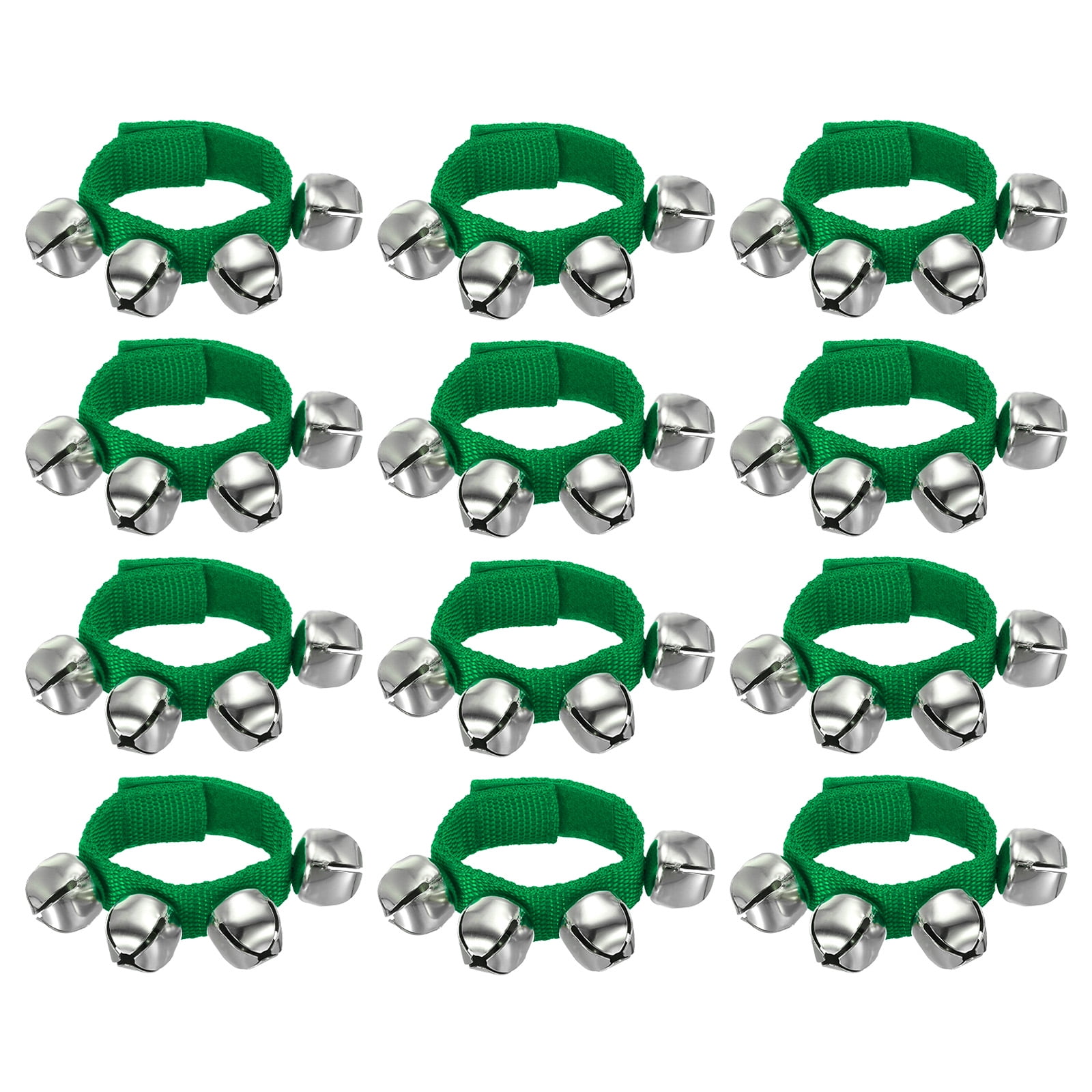 12pcs Wrist Bells, Jingle Bells Ankle Bells Percussion Instruments