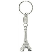 12pcs/lot Cute Adorable 3D Eiffel Tower Key Chain, French Souvenir Paris Keychain