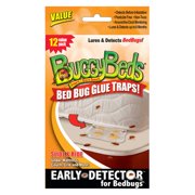 12pk Value BuggyBeds Bed Bug Glue Traps